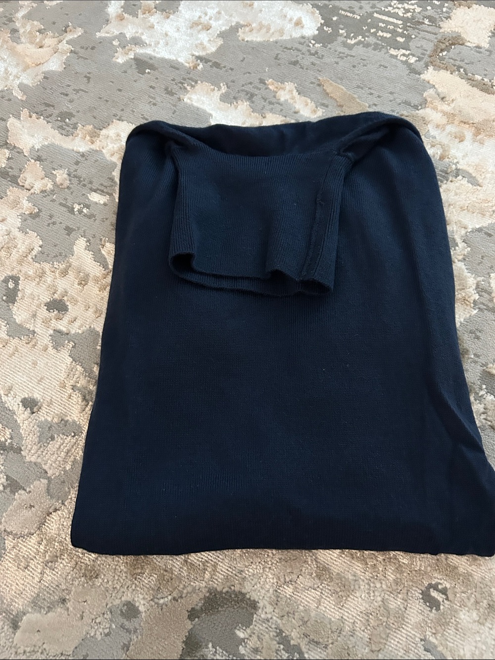 Women’s Banana Republic Navy merino wool turtleneck sweater